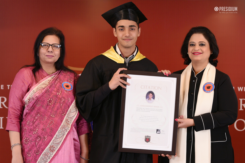 Presidium Gurgaon-57, CITATION CEREMONY: WISHING THE STUDENTS A BRIGHTER FUTURE AHEAD