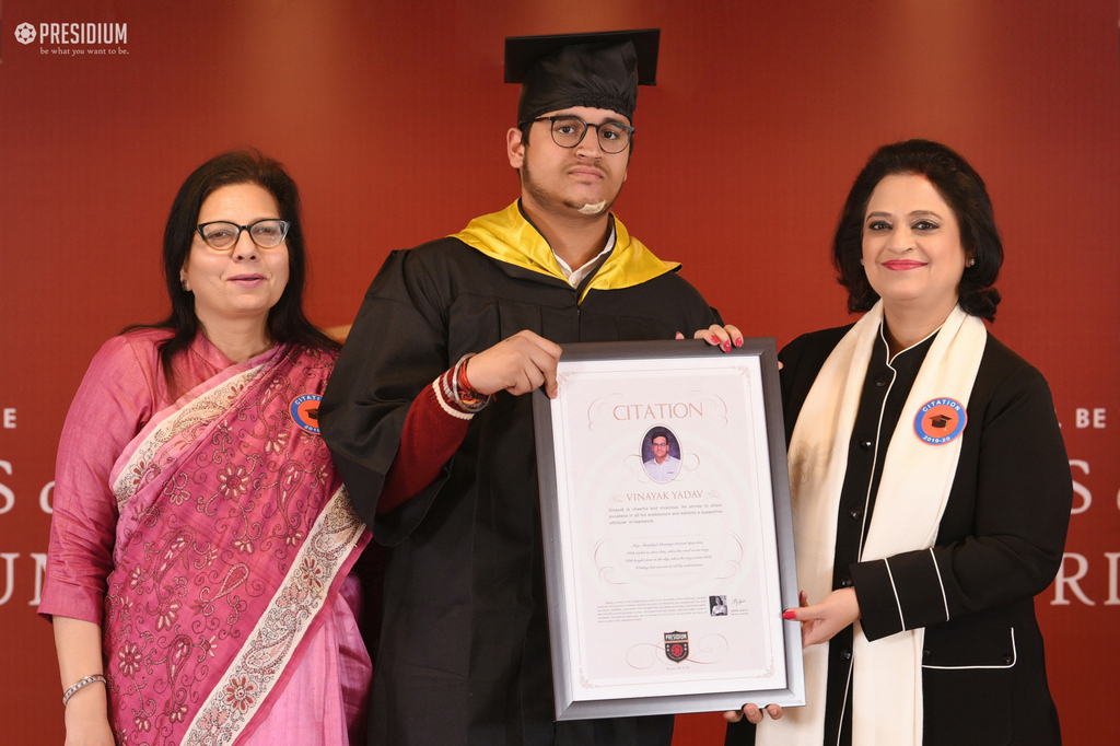 Presidium Gurgaon-57, CITATION CEREMONY: WISHING THE STUDENTS A BRIGHTER FUTURE AHEAD