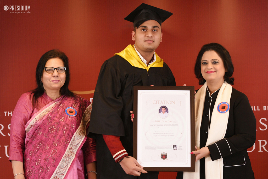 Presidium Gurgaon-57, CITATION CEREMONY: WISHING THE STUDENTS A BRIGHTER FUTURE AHEAD