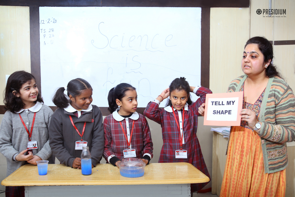 Presidium Gurgaon-57, STUDENTS ENJOY AN INTRIGUING SCIENCE ACTIVITY