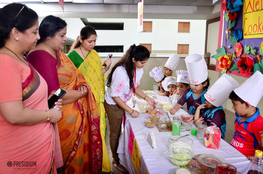 Presidium Gurgaon-57, YOUNG CHEFS MASTER THE ART OF COOKING WITHOUT FIRE