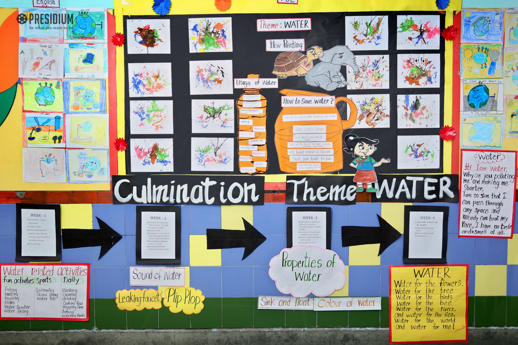 Presidium Dwarka-6, THEME ‘WATER’ CULMINATED WITH AN INTERESTING ACTIVITY & A PLEDGE