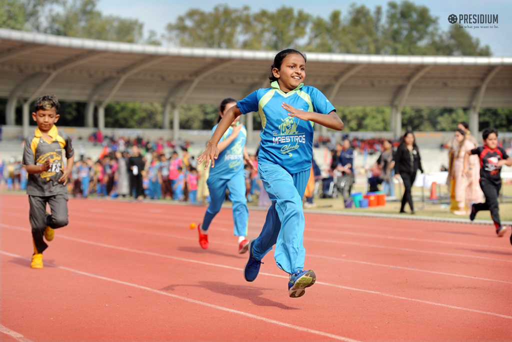 Presidium Dwarka-6, PRESIDIUM CELEBRATES THE MOST AWAITED SPORTS DAY-THE INVINCIBLES