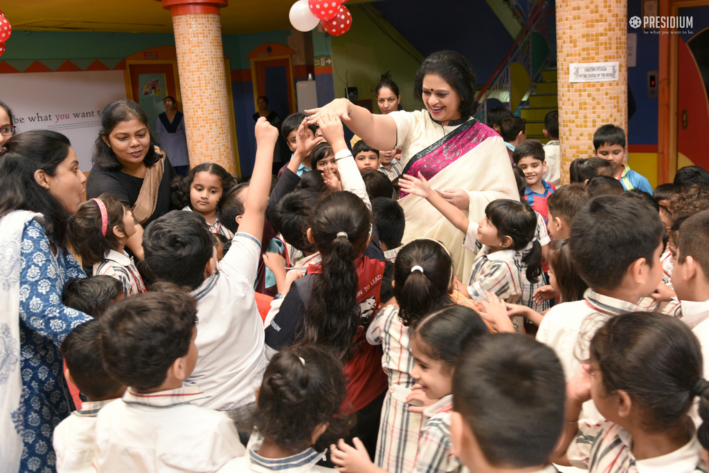 Presidium Dwarka-6, MRS.SUDHA GUPTA GRACES TEACHER’S DAY CELEBRATIONS AT PRESIDIUM