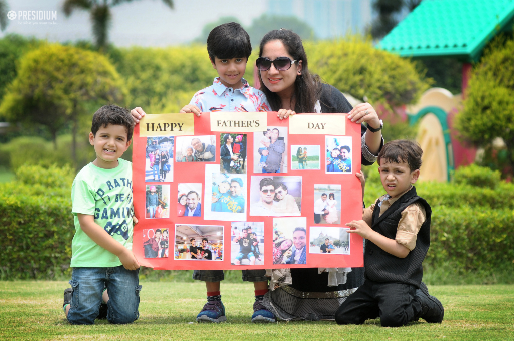 Presidium Rajnagar, YOUNG PRESIDIANS CELEBRATE FATHER’S DAY WITH ZEST 