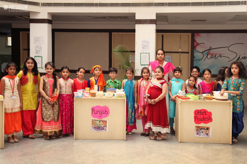 Presidium Gurgaon-57, PRESIDIANS TASTE THE FLAVOURS OF INDIA AT FOOD FAIR