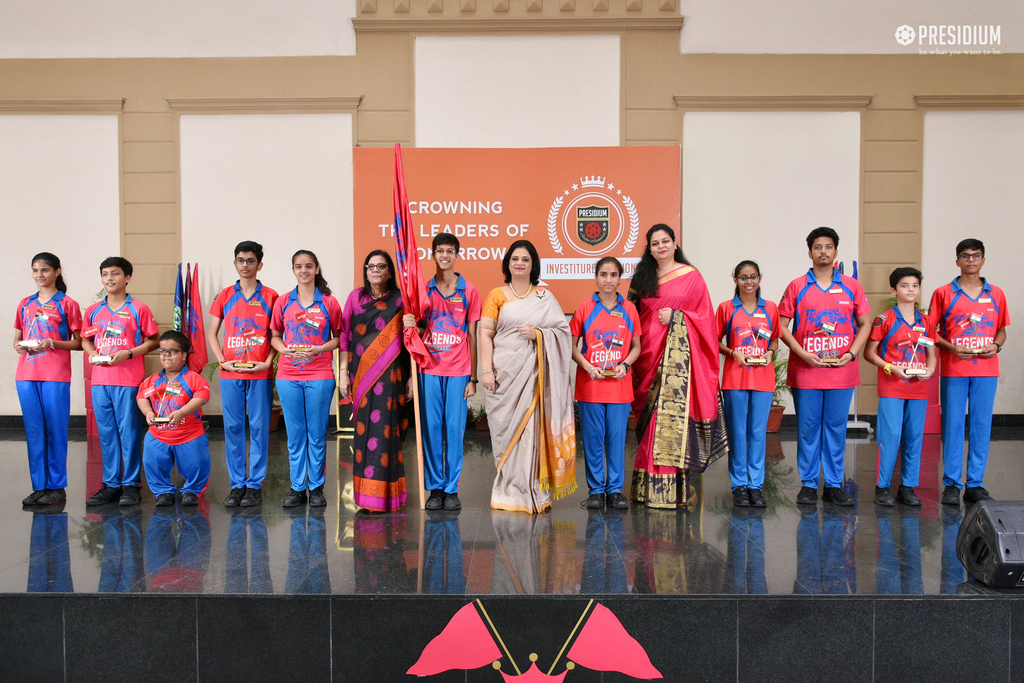 Presidium Gurgaon-57, INVESTITURE CEREMONY PRESENTS THE ELECTED PREFECTORIAL BOARD