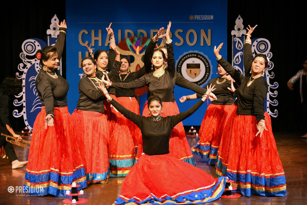 Presidium Gurgaon-57, MRS. SUDHA GUPTA MA’AM  ACKNOWLEDGES TEACHERS  AT CHAIRPERSON HONOURS