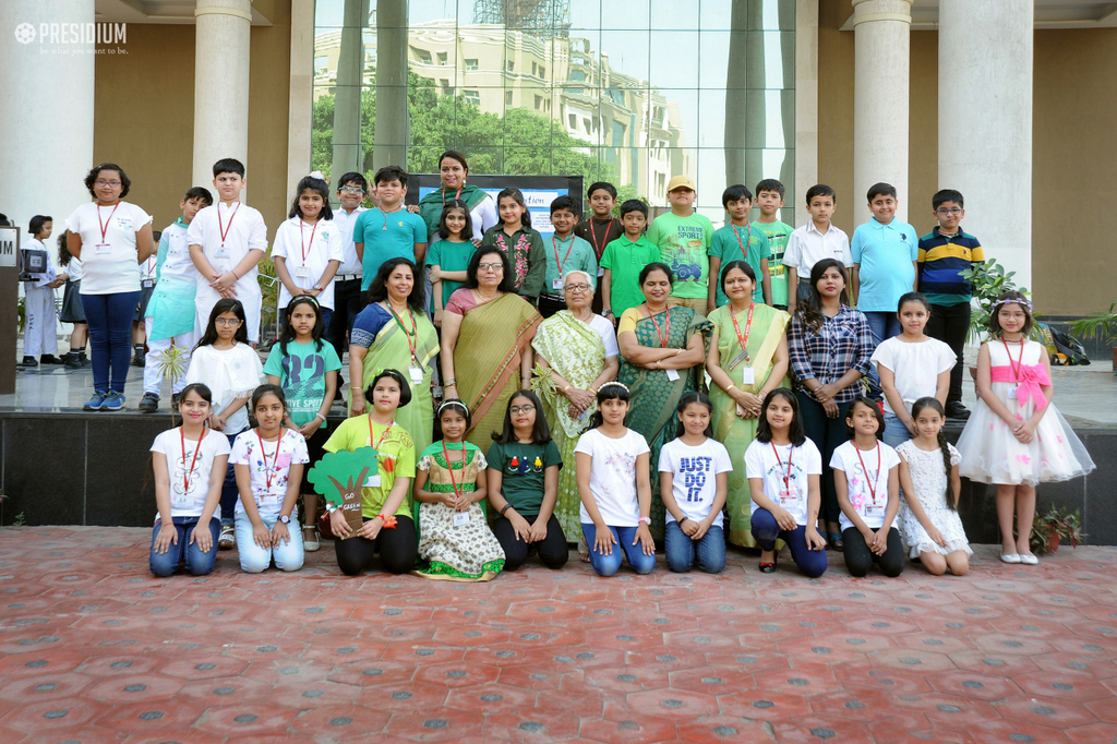 Presidium Gurgaon-57, EARTH DAY: SPREADING THE MESSAGE OF PROTECTING MOTHER EARTH!