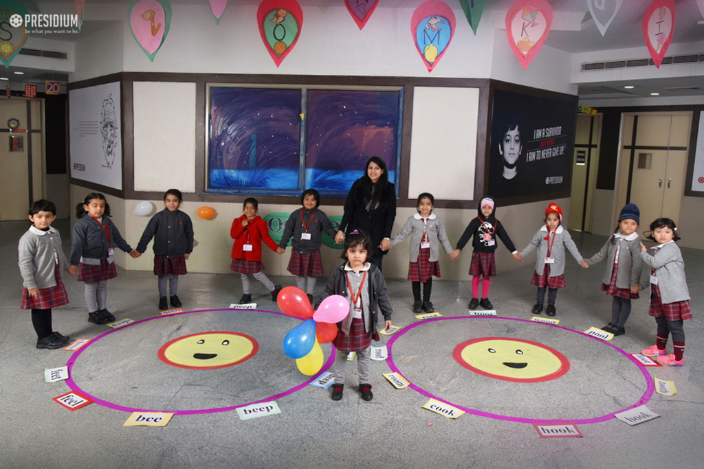 Presidium Gurgaon-57, STUDENTS LEARN THE RELEVANCE OF NUMBERS IN MATH ACTIVITY