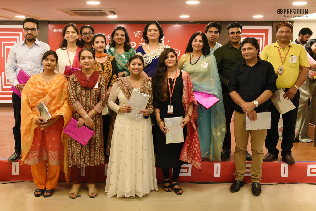 Presidium Gurgaon-57, UNIQUE TEACHER’S DAY CELEBRATIONS WITH CHAIRPERSON, MRS.GUPTA