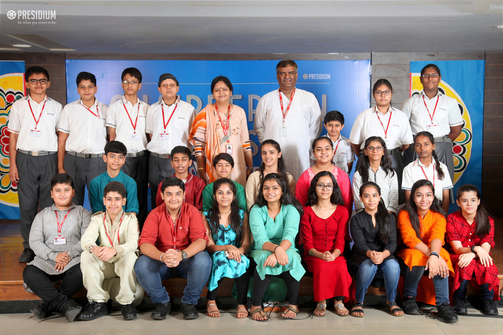 Presidium Gurgaon-57, FUTURE LEADERS CONDUCT AN ASSEMBLY ON YOUTH EMPOWERMENT