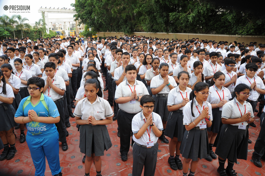 Presidium Gurgaon-57, PRESIDIANS LEARN ABOUT EIGHT FOLD PATH OF LIFE ON BUDDHA PURNIMA