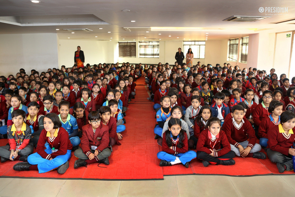 Presidium Gurgaon-57, PRESIDIANS SOAK IN THE FEELING OF PATRIOTISM THIS REPUBLIC DAY