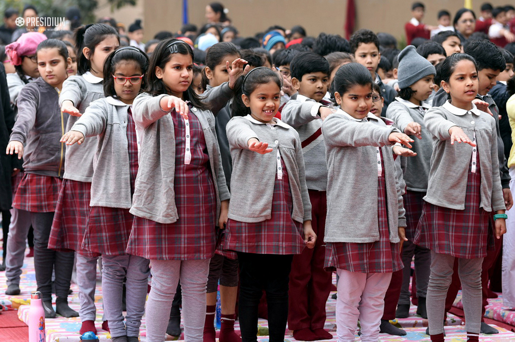 Presidium Gurgaon-57, SUDHA MAM CELEBRATES 69TH REPUBLIC DAY WITH PATRIOTIC PRESIDIANS