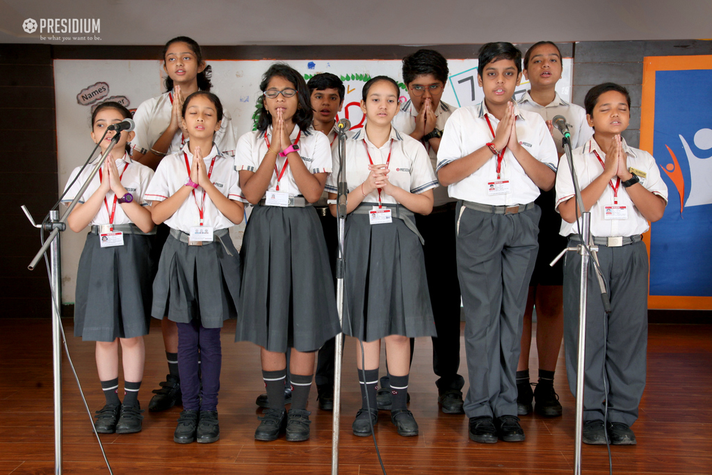 Presidium Gurgaon-57, PRESIDIANS EXTEND THEIR GRATITUDE TO THEIR GURUS ON TEACHERS’ DAY