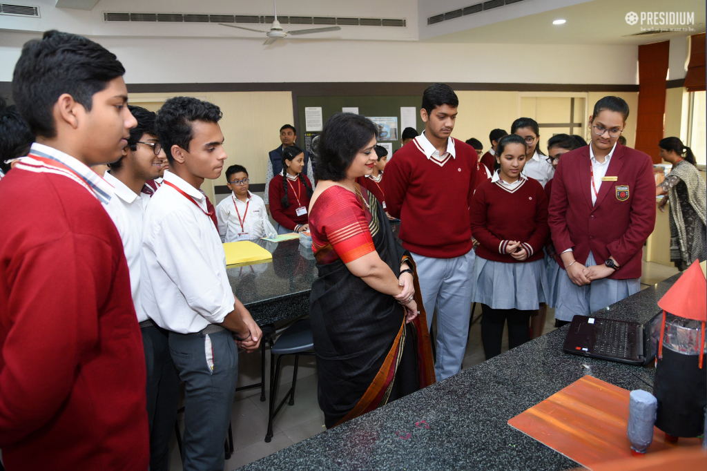 Presidium Gurgaon-57, PRESIDIANS SHARE THEIR MOMENT OF VICTORY WITH MRS. SUDHA GUPTA