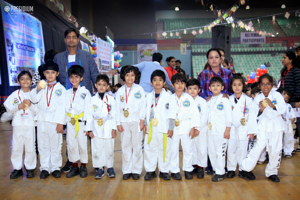 Presidium Gurgaon-57, VICTORY OF 20 MEDALS FROM 30TH DELHI STATE TAEKWONDO CHAMPIONSHIP