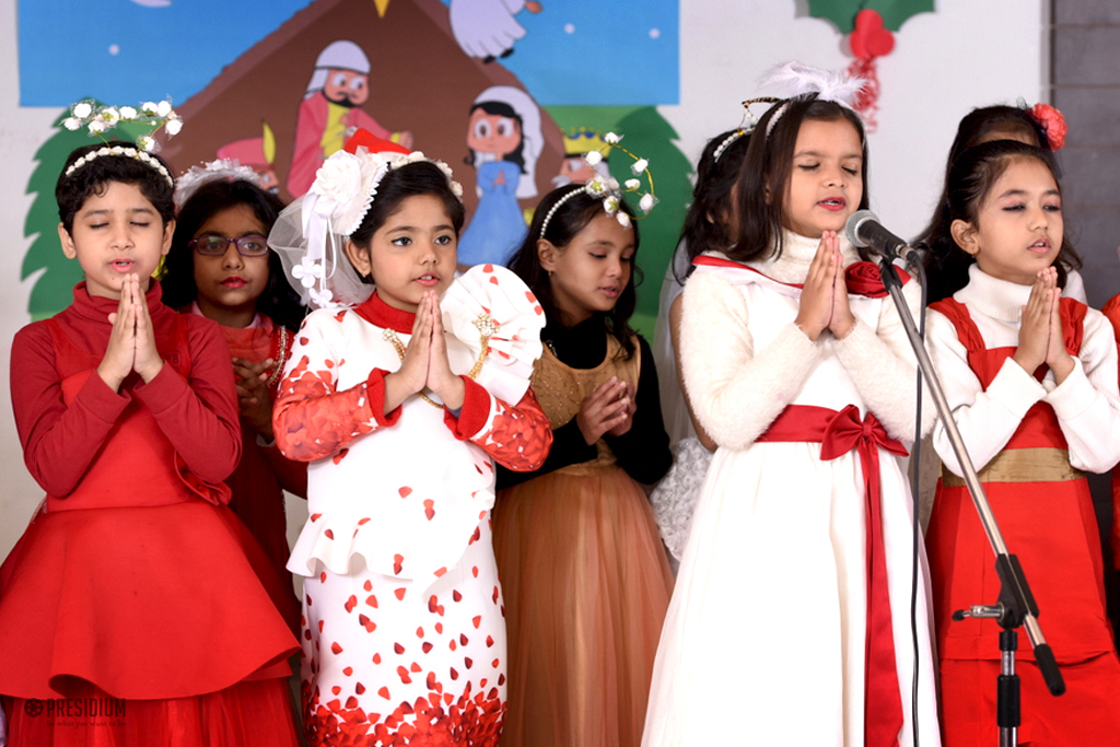 Presidium Gurgaon-57, YOUNG PRESIDIANS CELEBRATE CHRISTMAS WITH FERVOUR & DELIGHT