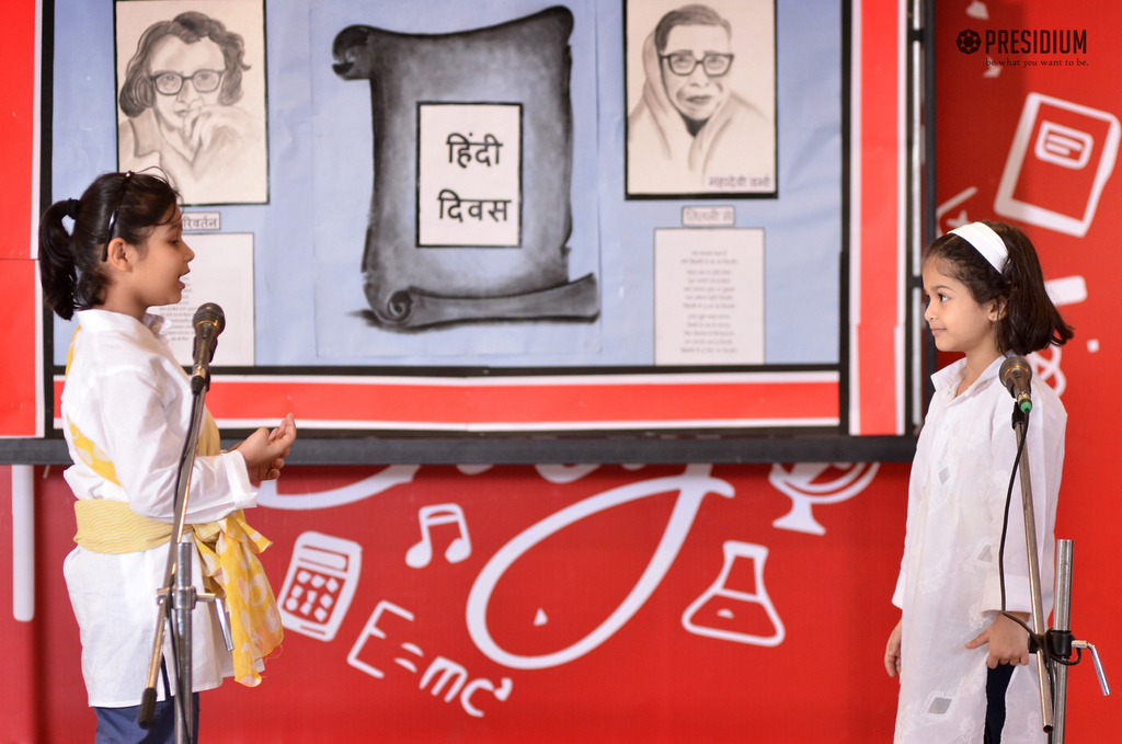 Presidium Gurgaon-57, PRESIDIUM DEDICATES AN ENTIRE WEEK IN HONOUR OF HINDI DIWAS