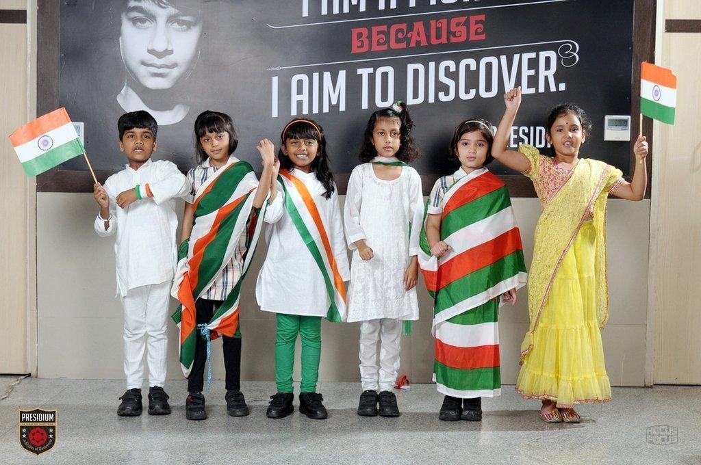 Presidium Rajnagar, Patriotic spirit dawns at Presidium