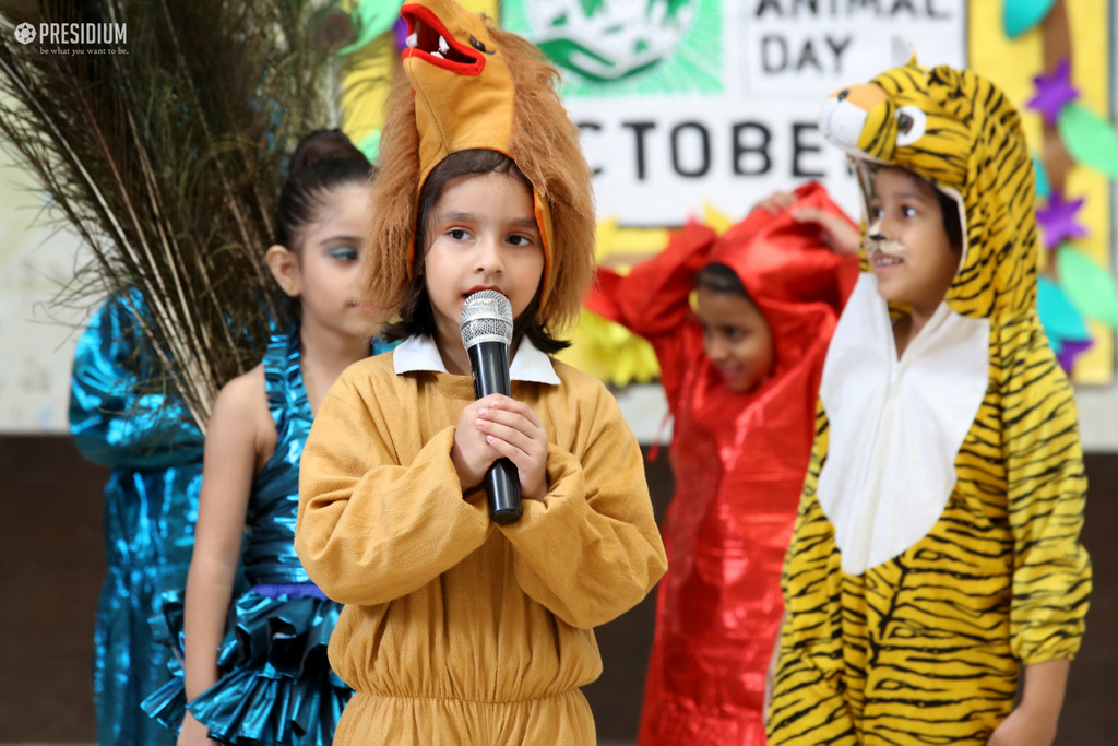 Presidium Indirapuram, WORLD ANIMAL DAY: PRESIDIUM TURNS INTO A WONDROUS JUNGLE