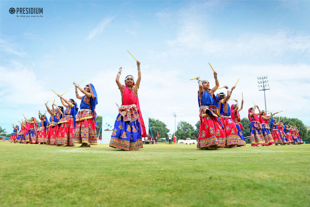 Presidium Indirapuram, STUDENTS EXHIBIT THEIR EXCEPTIONAL TALENTS AT ANNUAL SPORTS DAY