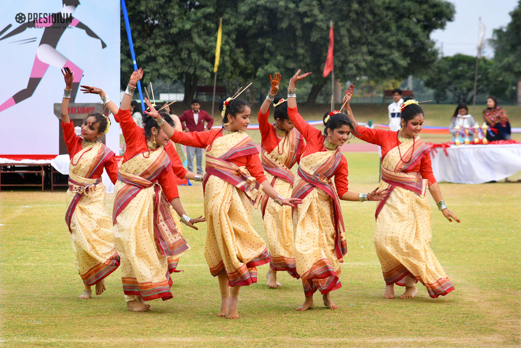 Presidium Indirapuram, STUDENTS EXHIBIT THEIR EXCEPTIONAL TALENTS AT ANNUAL SPORTS DAY