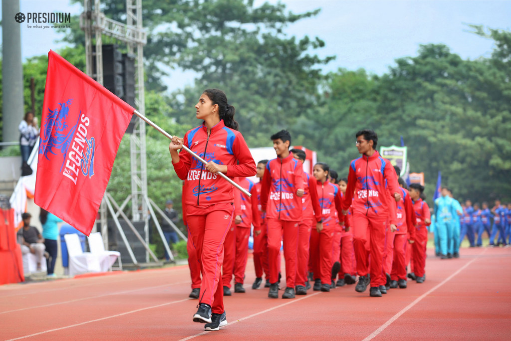 Presidium Indirapuram, STUDENTS EXHIBIT THEIR EXCEPTIONAL TALENTS AT ANNUAL SPORTS DAY