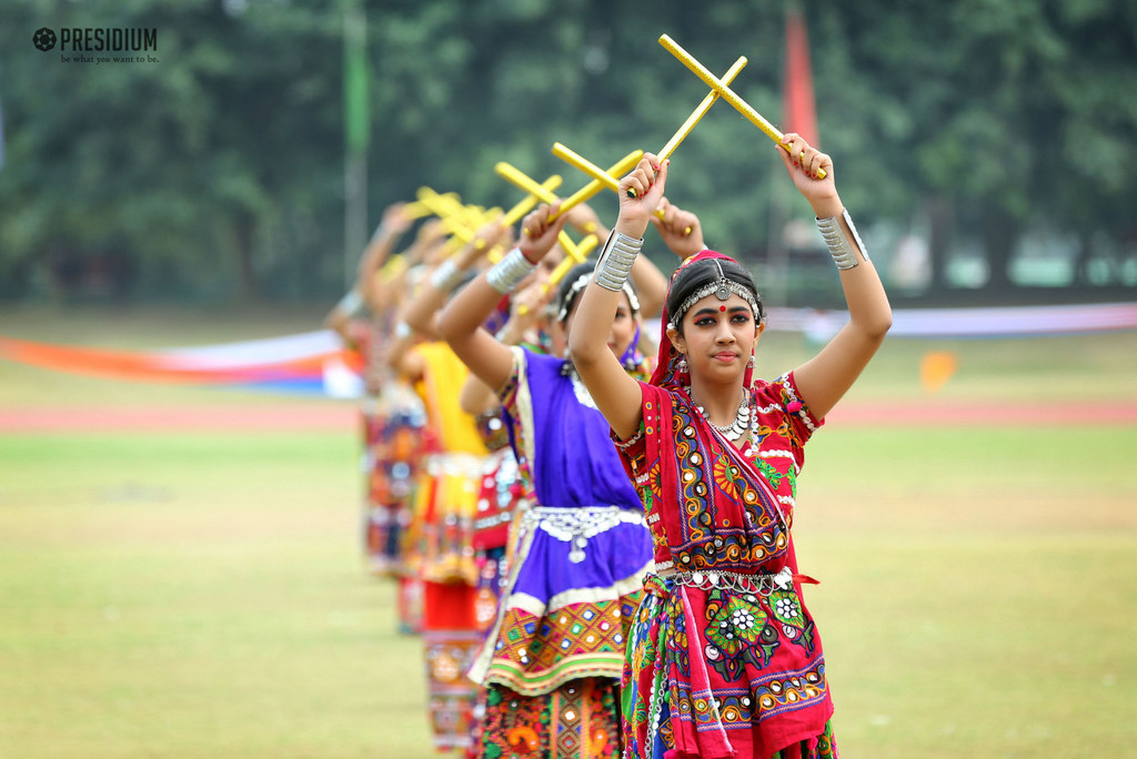 Presidium Indirapuram, STUDENTS EXHIBIT THEIR EXCEPTIONAL TALENTS AT ANNUAL SPORTS DAY