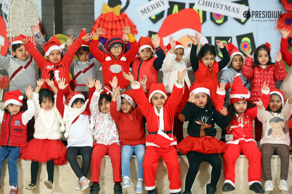 Presidium Indirapuram, IT’S A MERRY CHRISTMAS FOR OUR LITTLE ELVES OF PRESIDIUM!