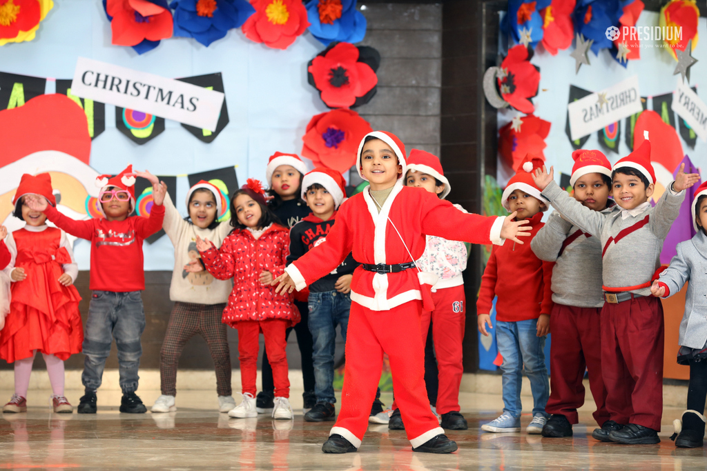 Presidium Indirapuram, IT’S A MERRY CHRISTMAS FOR OUR LITTLE ELVES OF PRESIDIUM!