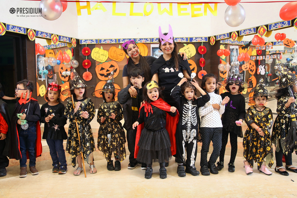 Presidium Indirapuram, SPOOKY HALLOWEEN CELEBRATION IN PRESIDIUM WITH TRICKS OR TREATS