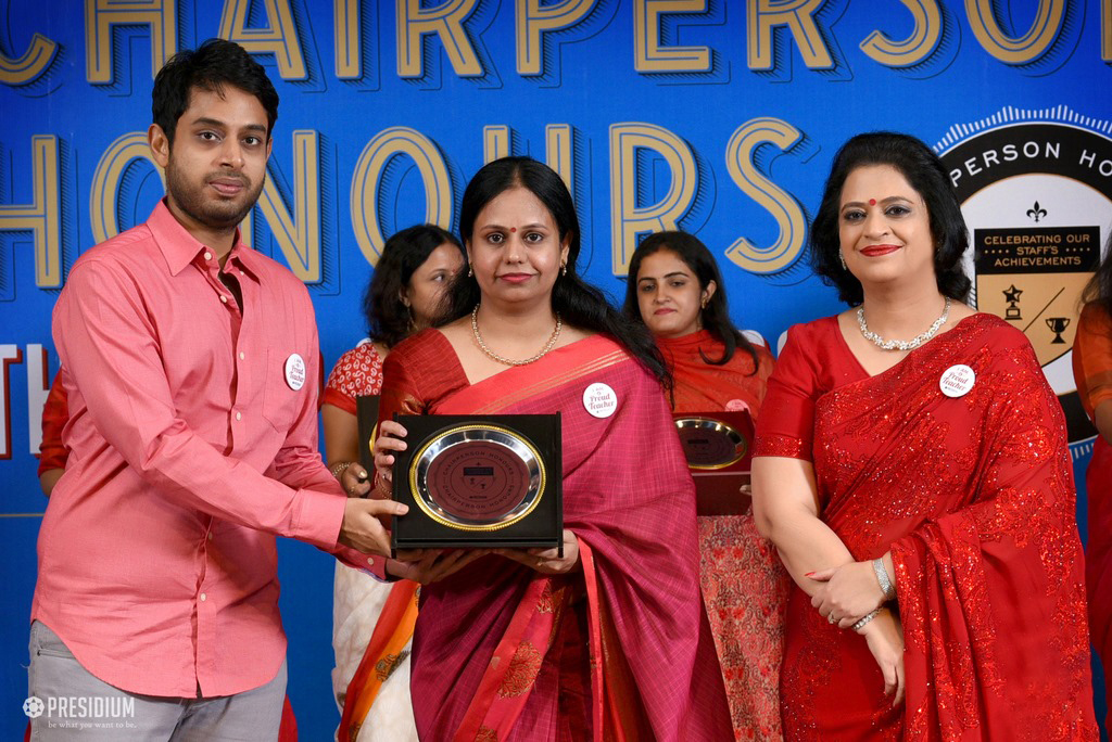 Presidium Indirapuram, TEACHERS RECEIVE RECOGNITION AT CHAIRPERSON HONOURS FOR TEACHERS