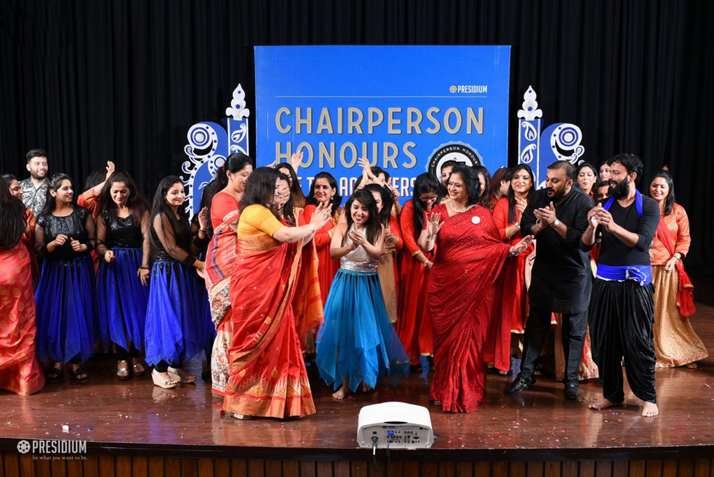 Presidium Indirapuram, TEACHERS RECEIVE RECOGNITION AT CHAIRPERSON HONOURS FOR TEACHERS