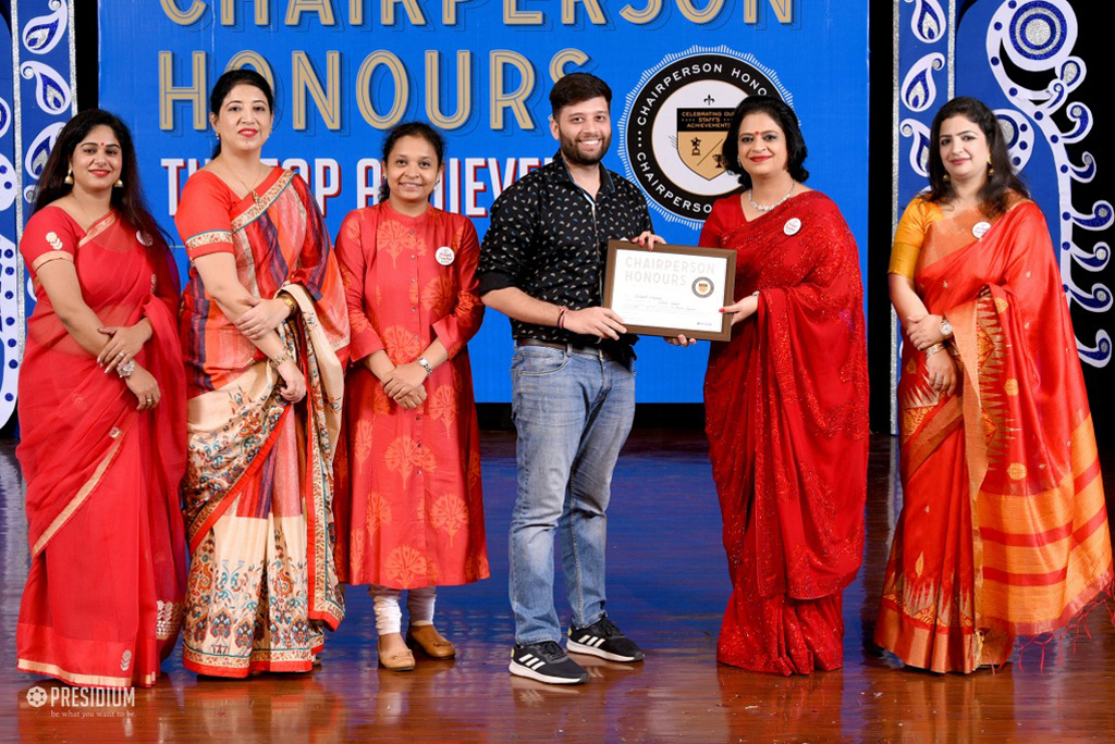 Presidium Indirapuram, TEACHERS RECEIVE RECOGNITION AT CHAIRPERSON HONOURS FOR TEACHERS