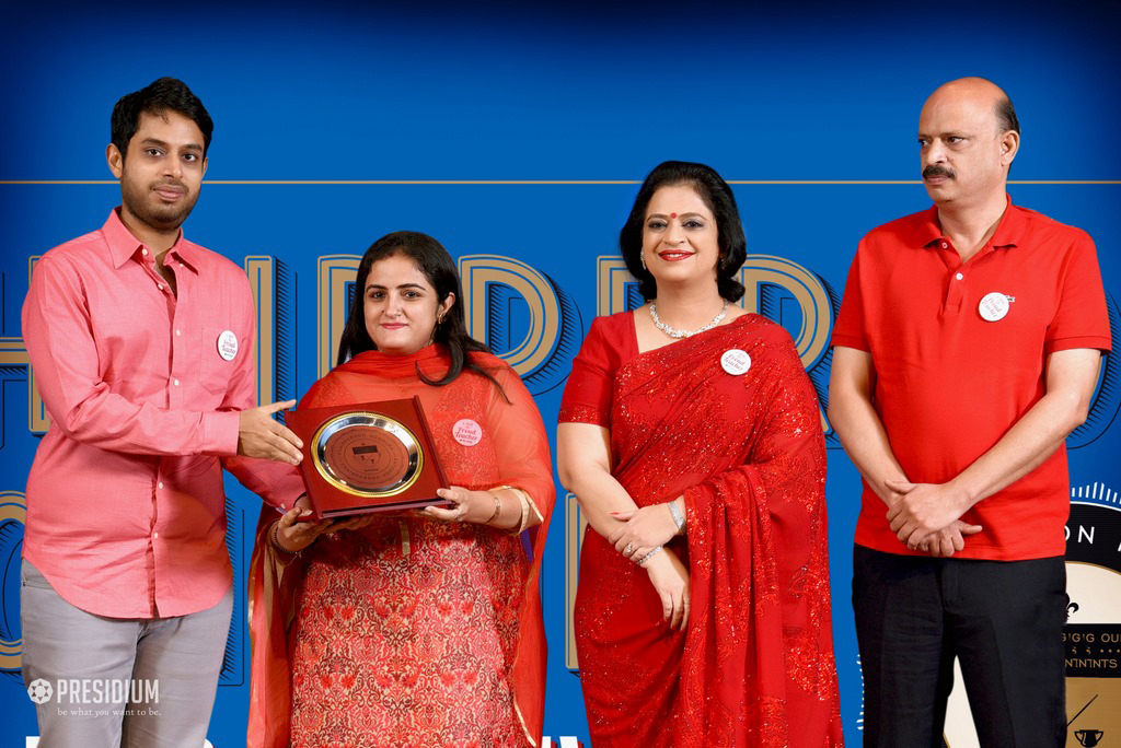 Presidium Indirapuram, TEACHERS RECEIVE RECOGNITION AT CHAIRPERSON HONOURS FOR TEACHERS