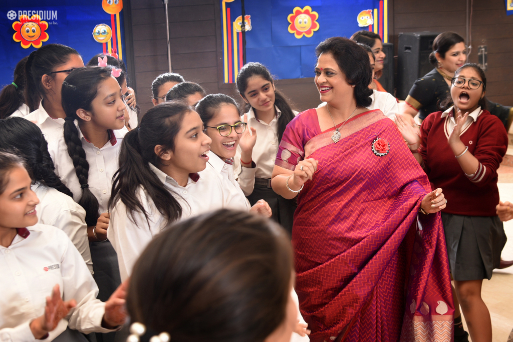Presidium Indirapuram, CHILDREN'S DAY CELEBRATIONS WITH SUDHA MA'AM ENTHRALLS PRESIDIANS