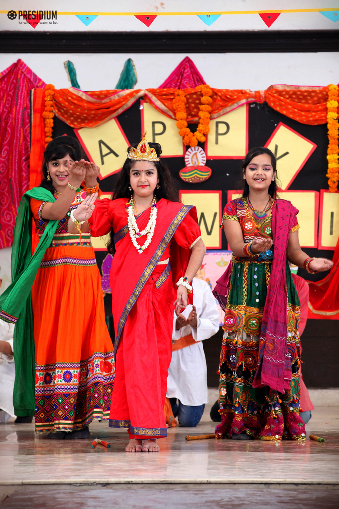 Presidium Indirapuram, YOUNG PRESIDIANS CELEBRATE 'THE FESTIVAL OF LIGHTS'