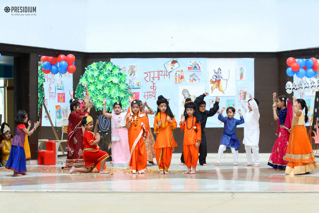 Presidium Indirapuram, PRESIDIANS GIVE MESMERIZING PERFORMANCES ON DUSSEHRA