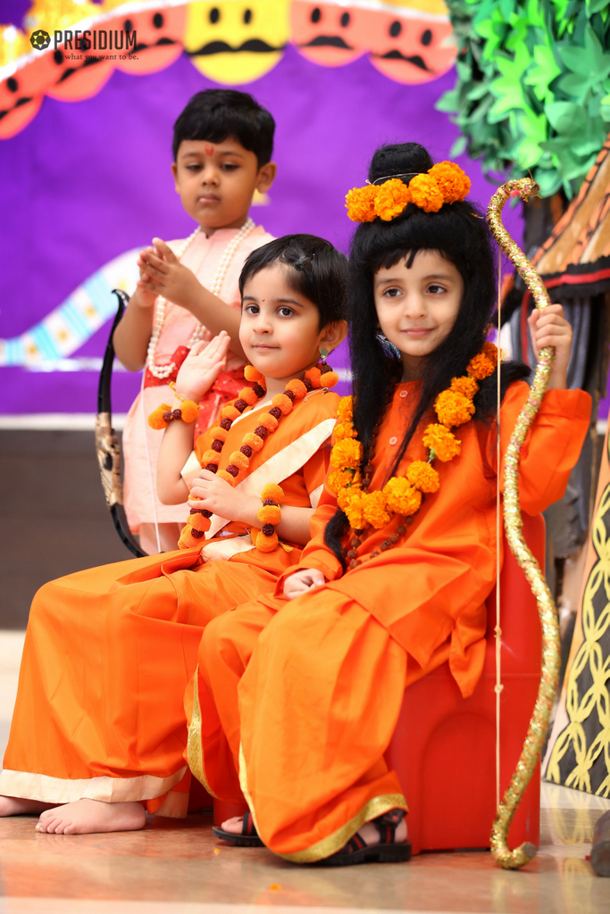 Presidium Indirapuram, PRESIDIANS GIVE MESMERIZING PERFORMANCES ON DUSSEHRA