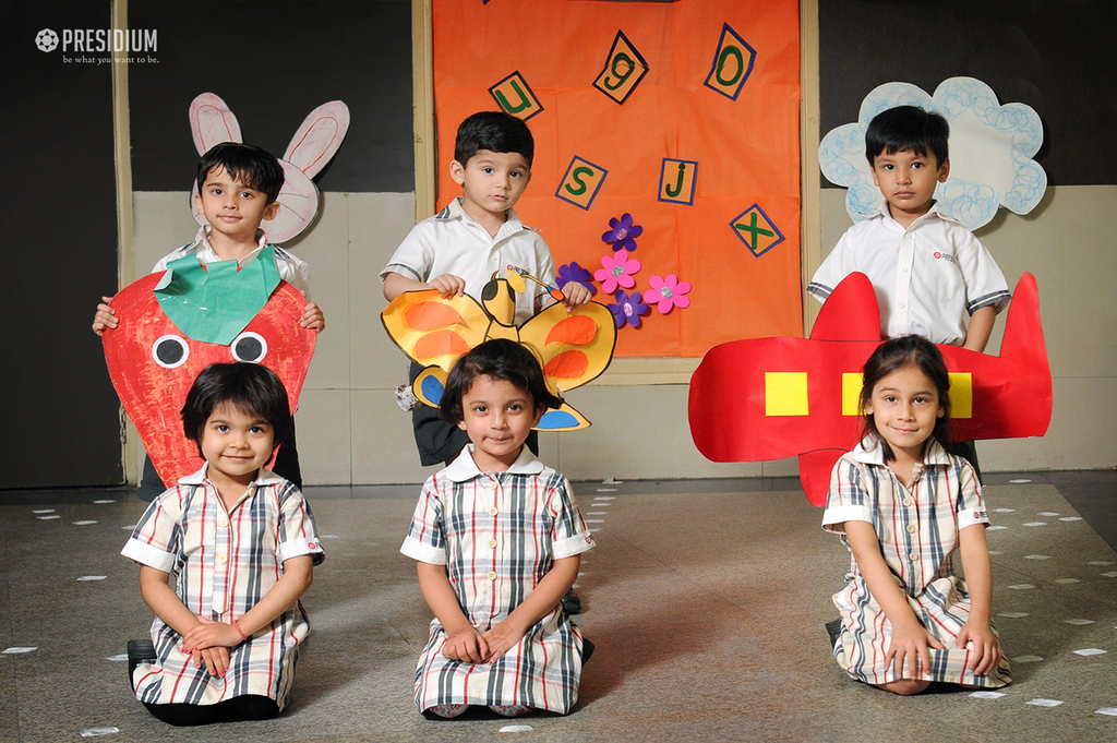 Presidium Indirapuram, LITTLE PRESIDIANS DEVELOP PRE-WRITING SKILLS AT ENGLISH ACTIVITY