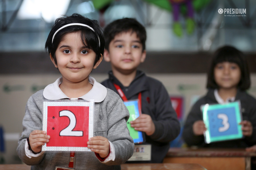 Presidium Indirapuram, PRESIDIUM ORGANIZES MATHS WEEK TO HONE SKILLS OF PRESIDIANS