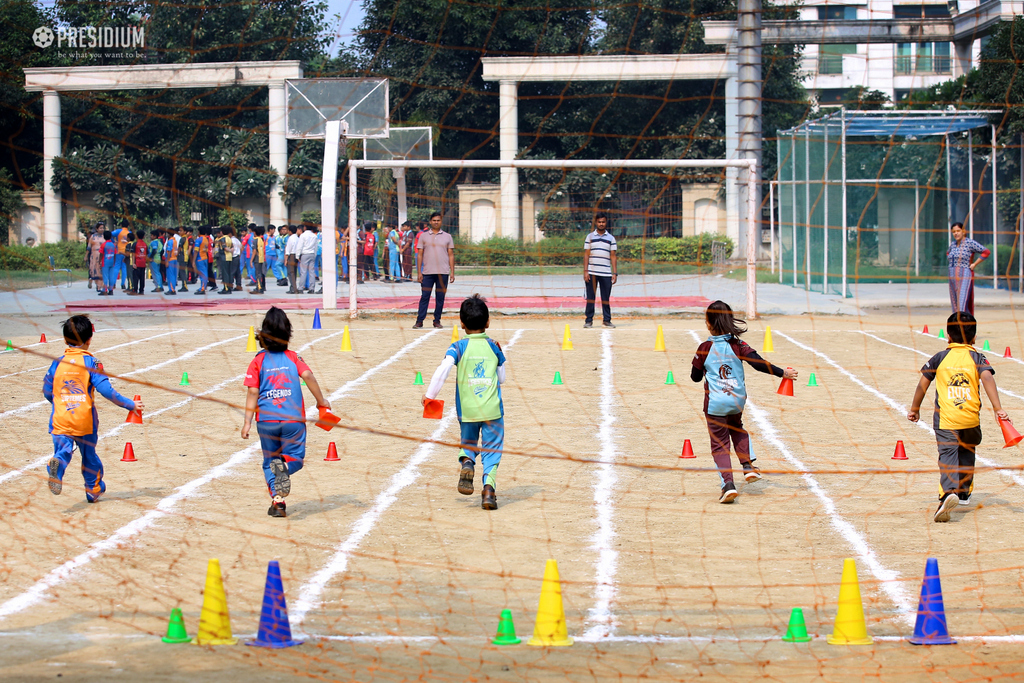 Presidium Indirapuram, ENERGETIC PRESIDIANS EXHIBIT SPORTSMANSHIP ON SPORTS DAY