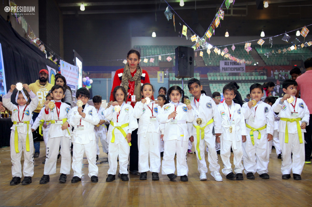 Presidium Indirapuram, 30TH DELHI STATE TAEKWONDO CHAMPIONSHIP: BEST FOOT FORWARD! 