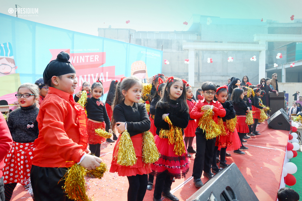 Presidium Indirapuram, PRESIDIANS ENJOY A PLETHORA OF ACTIVITIES AT WINTER CARNIVAL