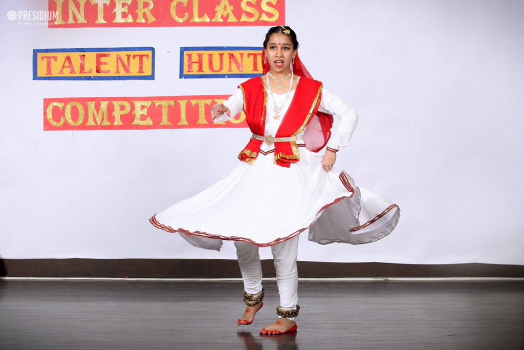 Presidium Rajnagar, INTER-CLASS TALENT HUNT: PRESIDIANS DELIVER STIRRING PERFORMANCES