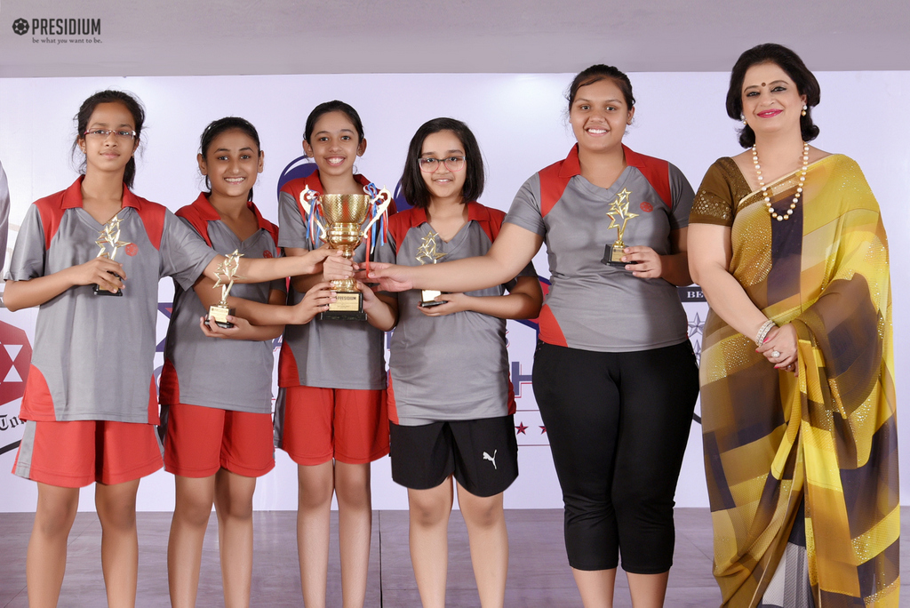 Presidium Indirapuram, CHAMPIONS OF IP OUTSHINE IN THE INTER-PRESIDIUM TABLE TENNIS