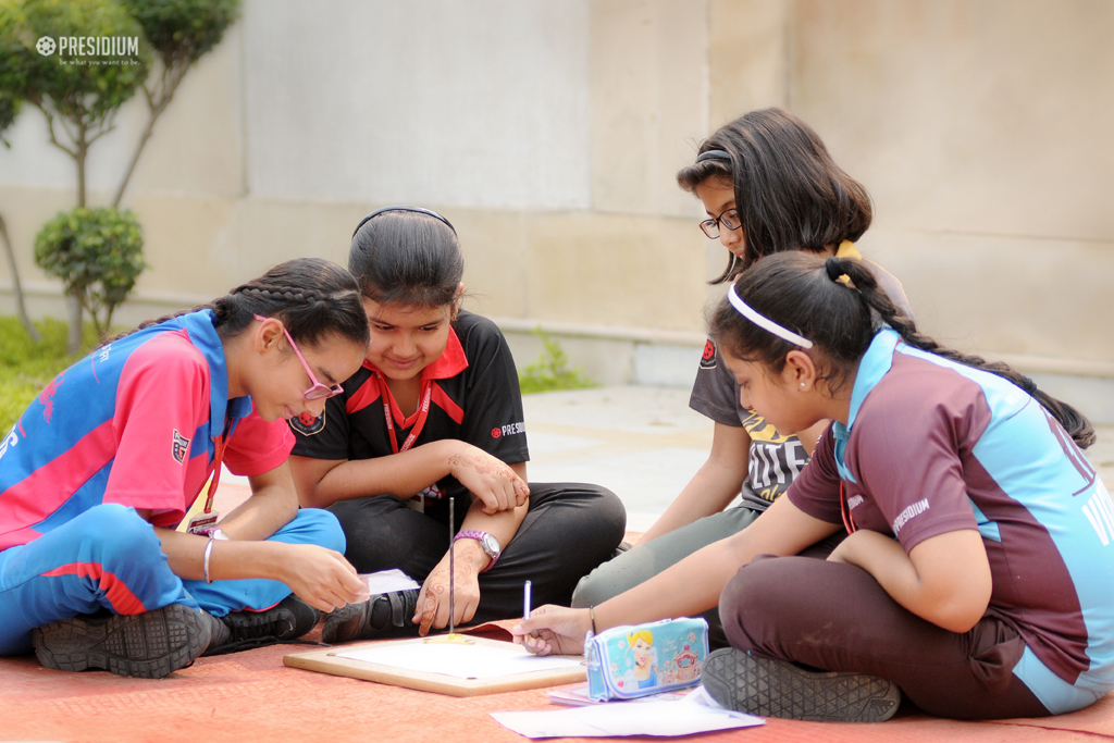 Presidium Indirapuram, YOUNG ASTRONOMERS ALL SET TO MEASURE EARTH’S CIRCUMFERENCE