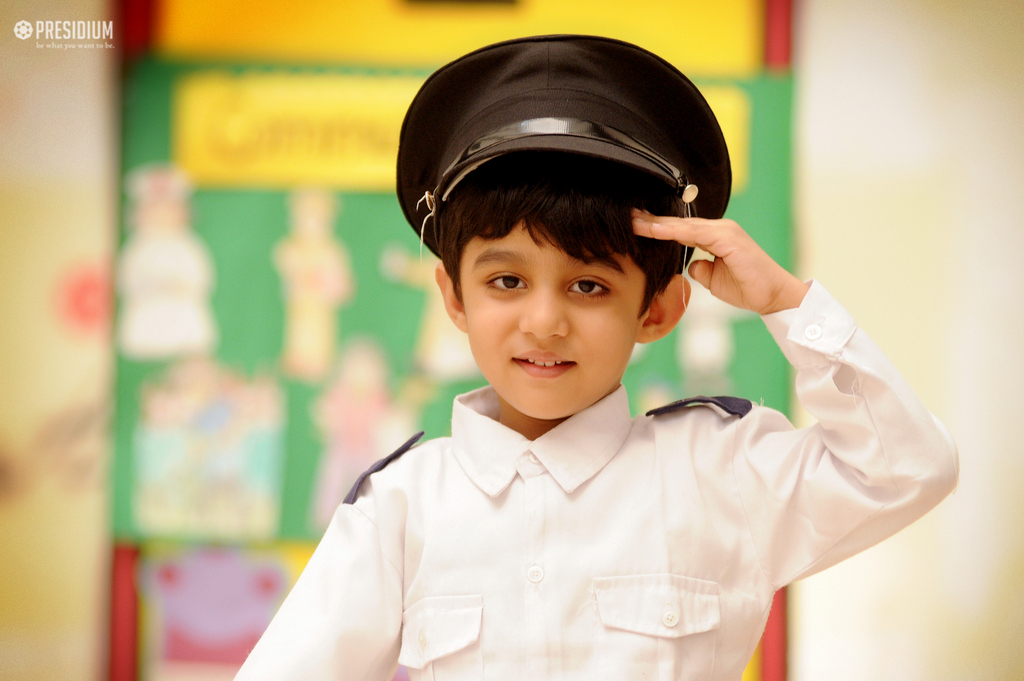 Presidium Indirapuram, LITTLE PRESIDIANS DEVELOP EMPATHY & RESPECT FOR COMMUNITY HELPERS